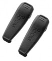 This pair of MB124 belt clips make great spares to keep your radios in service.  Icom quality and HQ98 service, a duo you can't beat.  Fits BP264 and BP265 battery packs.