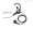 Motorola 53863 Earhook with stick microphone aka BDN6774A is a Lightweight Headset, Earpeice with boom microphone (worn over ear with streamline boom microphone). Great for the office.