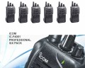 IC-F4001 Six Pack of professional UHF radios is a great value. This 4 watt package perfect for your business.