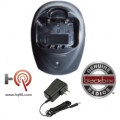 Don't be caught with your investment leaving you hanging. An uncharged radio is an unproductive radio.  This is the same charger and adapter that came with your BLACKBOX PLUS radio.  Need a spare for the office, an extra one at the guard shack or you lost one in the move... then you need to get an extra Rapid Desktop Charger and adapter.