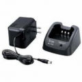 BC-160 icom rapid charger has an indicator light, sturdy base, and AC power adapter - includes BC-145A Power Supply
