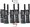 Motorola CLS-1410 six pack of two way radios are small, light, and easy to use. This CLS radio is designed specifically for businesses. The CLS1410 offers 4 channels and 1 watt and Vibra Call.