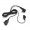 Earbud with Clip Microphone and push to talk switch 53866. The earbud conveniently fits in the ear and delivers great sound even in noisy places.