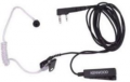 Two-Wire palm mic w/earphone (black) KHS-8 is a 2-Wire Surveillance Style Microphone w/Lapel Mic is great for those times you don't want or need to be noticed.  Kenwood quality!