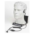 Motorola RMN5114 Lightweight headset allows users to hear both radio audio and their surrounding environment. Two temple receivers convert audio into sound vibration and transmit into the inner ear without covering the ear.